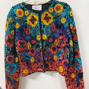 Paula D's Fashion Multi Color Jacket